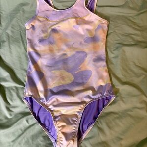 Cat & Jack Kids One Piece in Purple and Cream